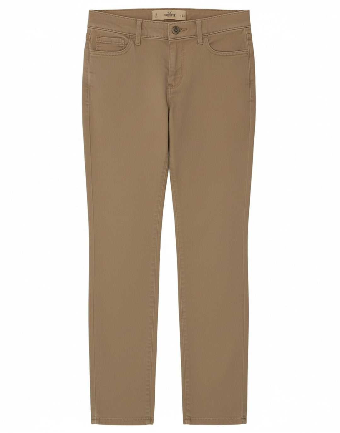 HOLLISTER Womens Slim Chino Trousers W24 L29 Beige Cotton Vintage Hollister and Second-Hand Hollister from Messina Hembry 