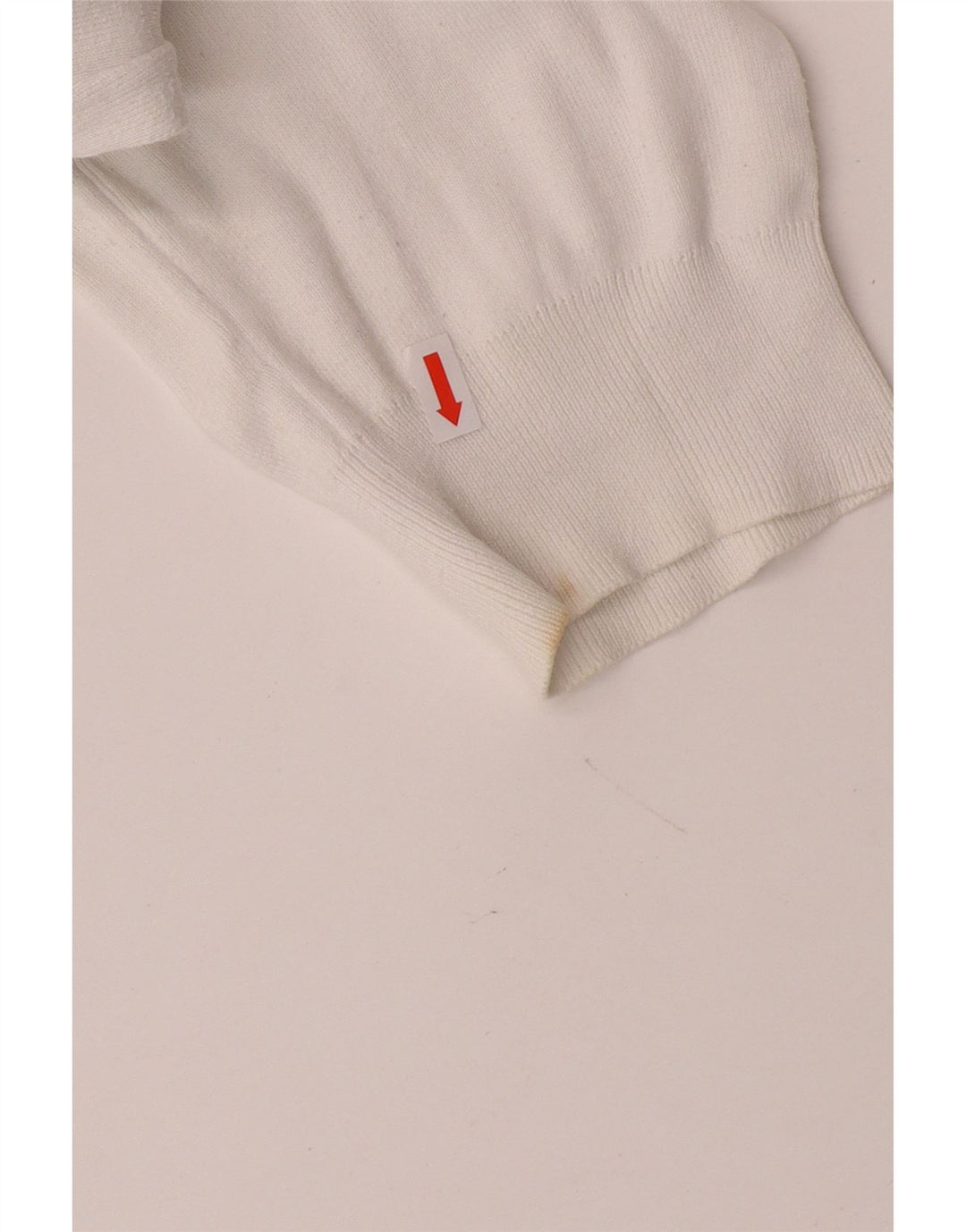 Suéter masculino POLO RALPH LAUREN com decote em V XL algodão branco