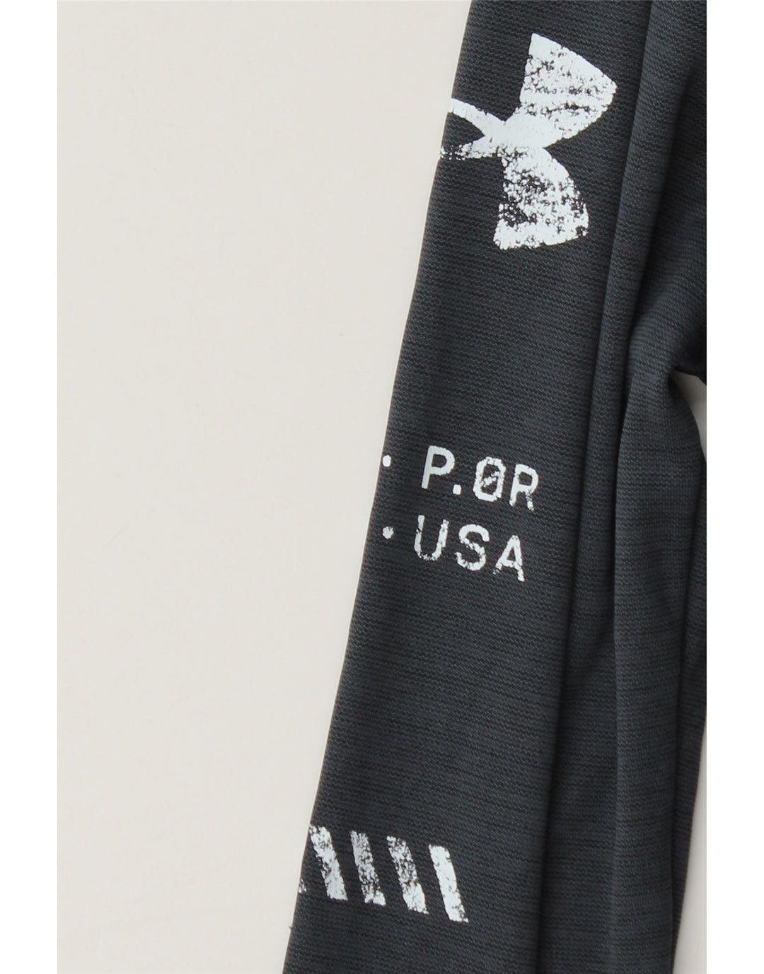 Under Armour Boys Graphic Pullover Treino Top 9-10 Anos Cinza Médio