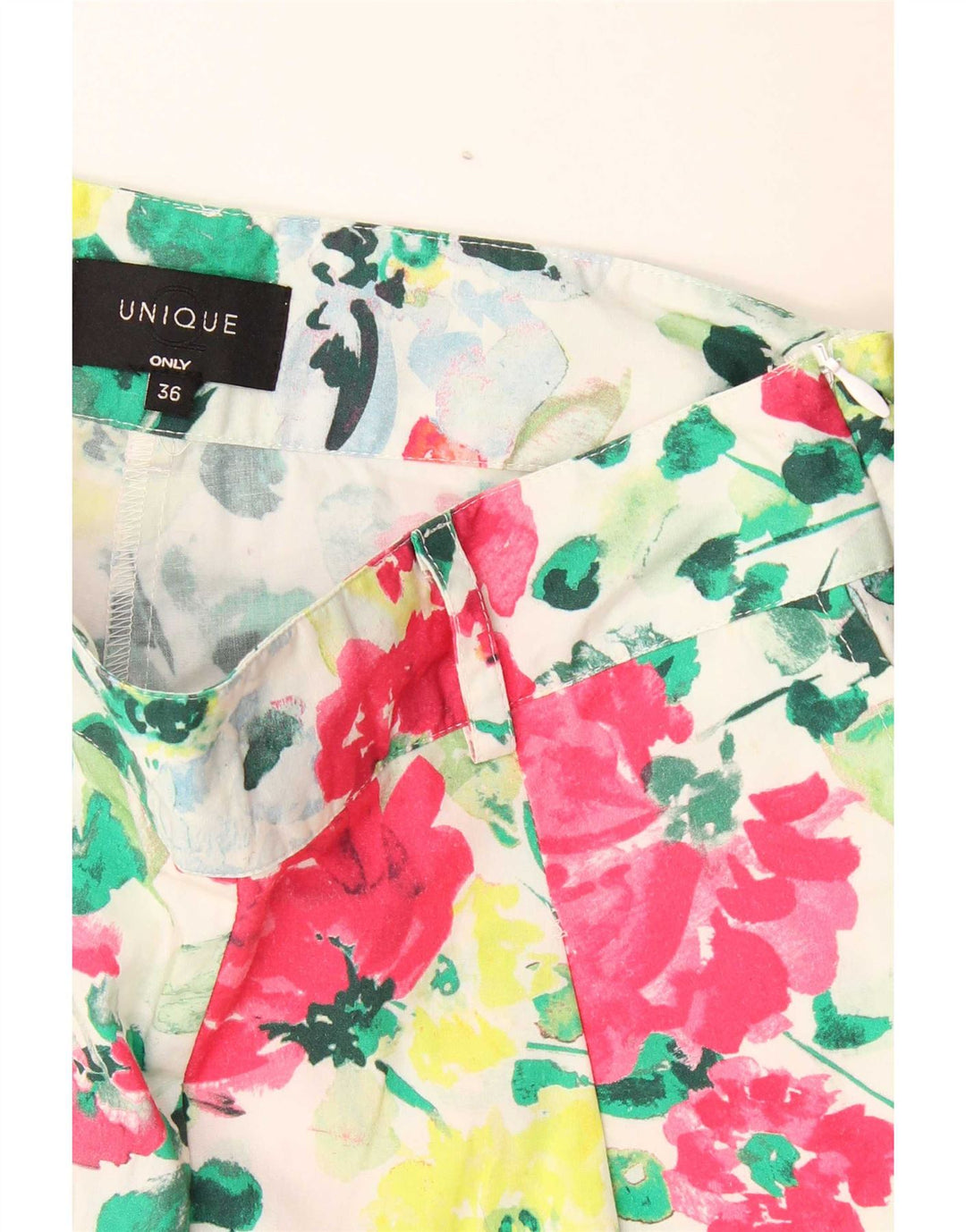 Only Shorts Casual Feminino EU 36 Pequeno W28 Multicolorido Floral