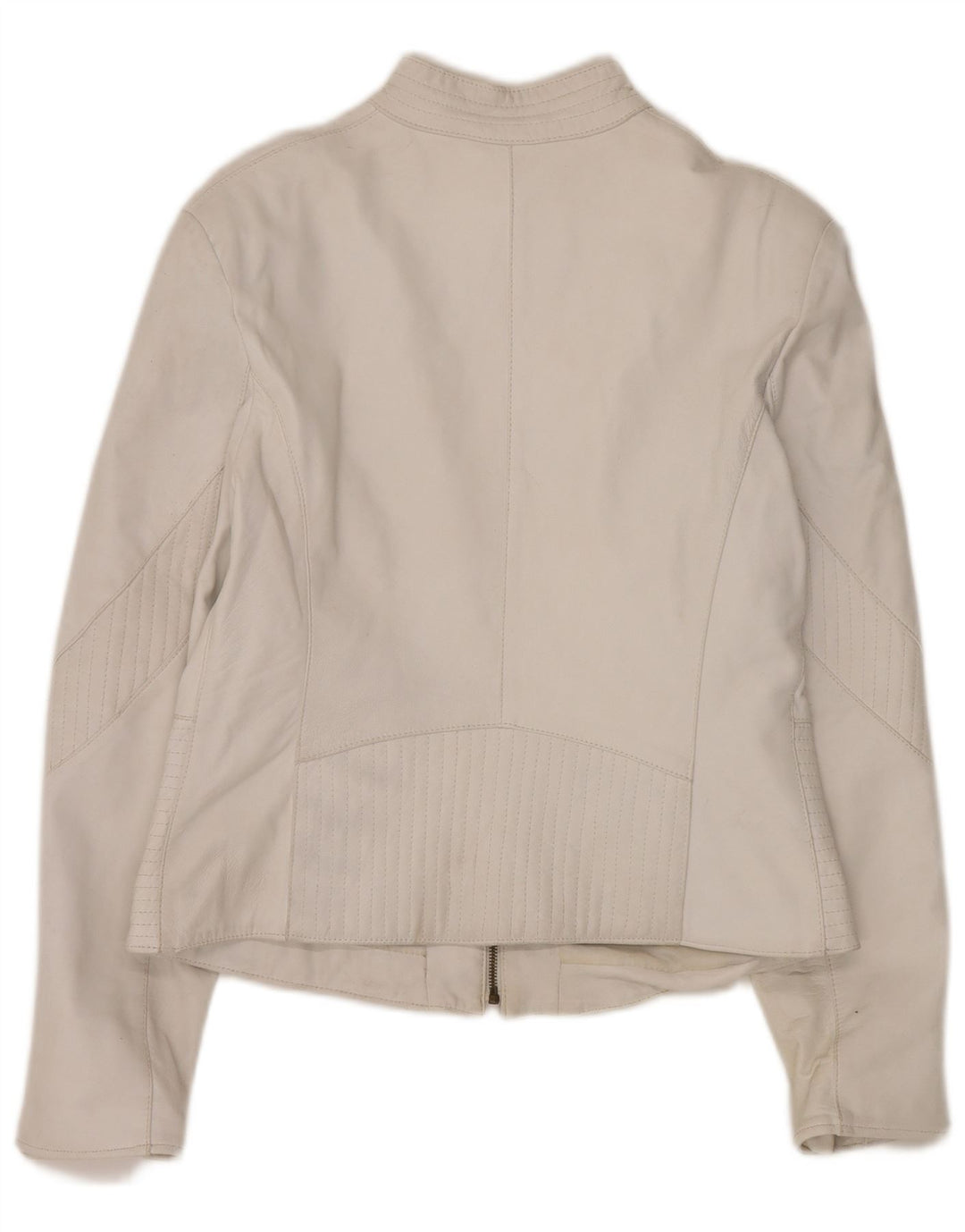 Jaqueta feminina de couro Schegge IT 52 2XL branca