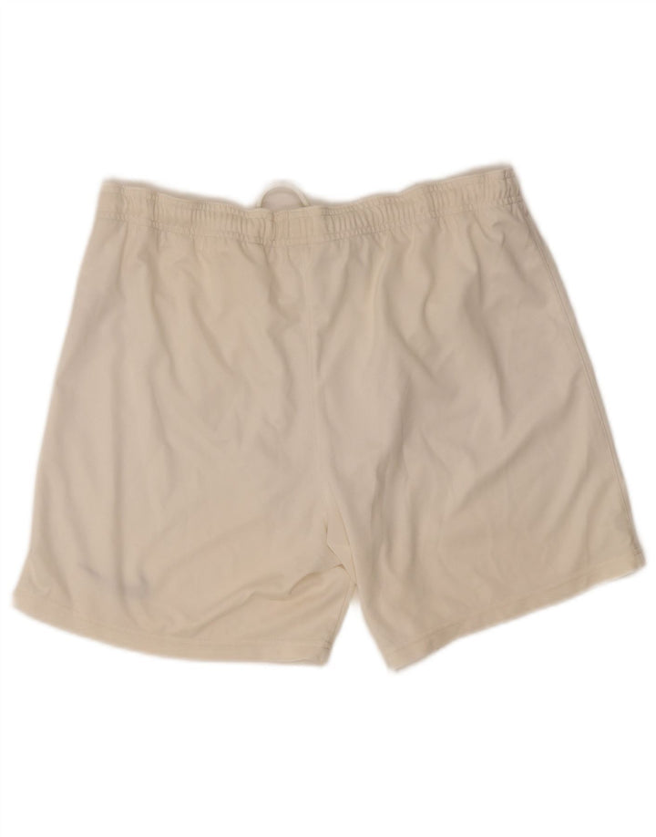 Nike Mens Dri Fit Sport Shorts Médio Branco Poliéster