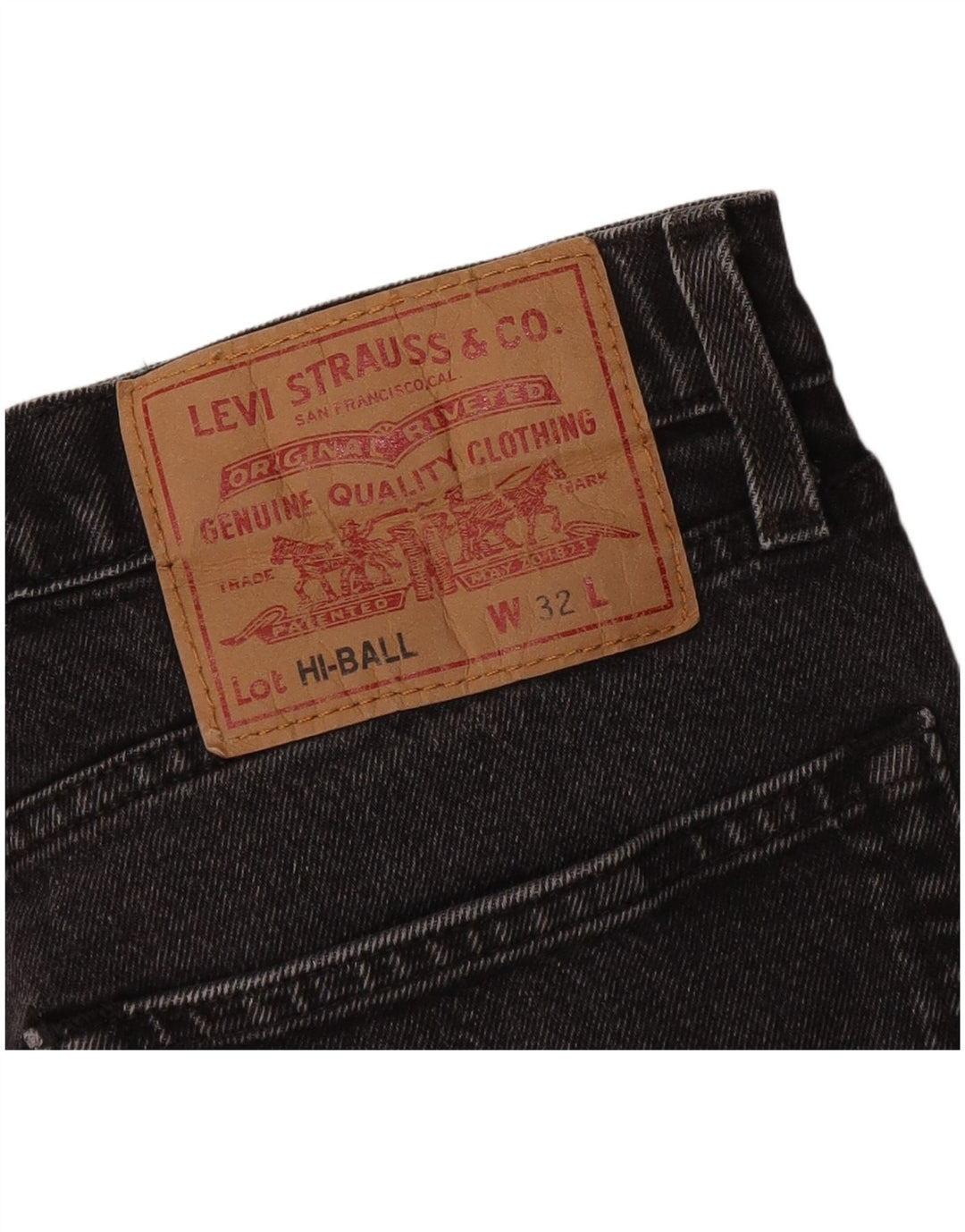 Jeans Levi's Hi-Ball Straight Masculino W32 L26 Preto