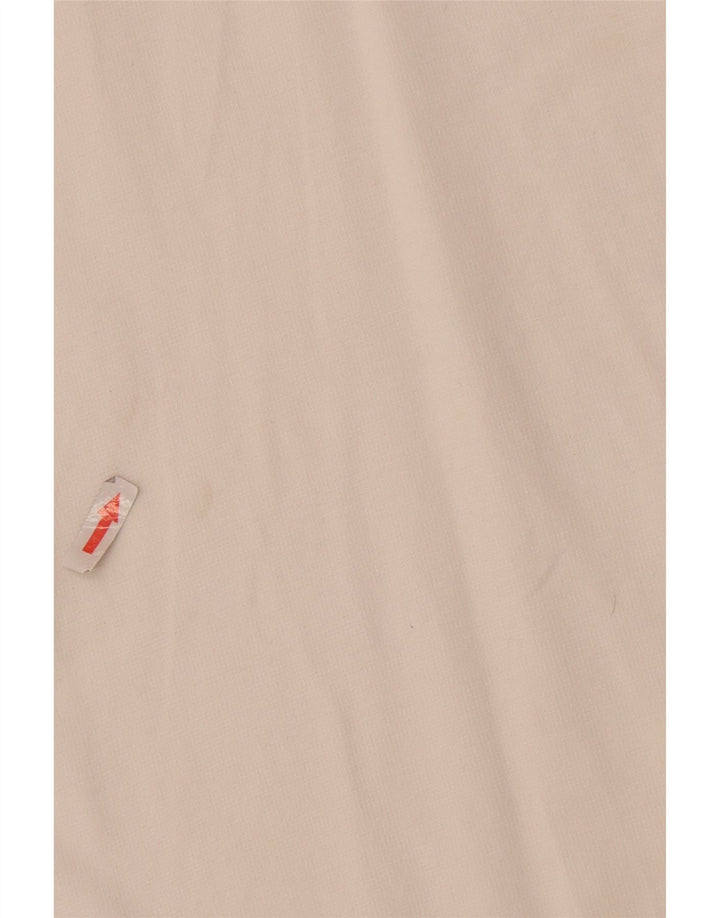 Camisa polo masculina Lee média listrada branca