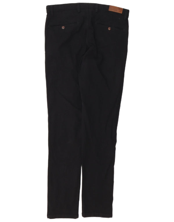 Calça Chino Masculina Slim Jack & Jones W32 L34 Algodão Preto