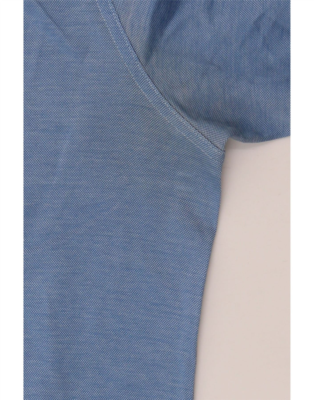 Camisa polo masculina Paul & Shark média azul manchada