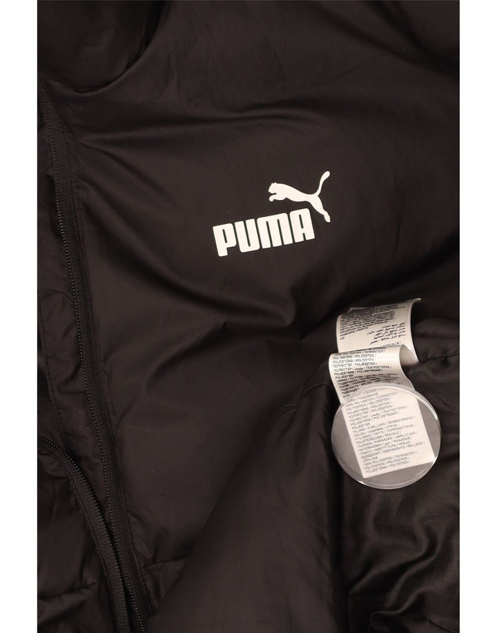 Jaqueta acolchoada masculina PUMA UK 42 XL poliéster preto