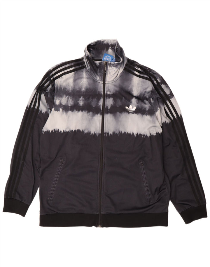 Adidas Mens Treino Top Jaqueta XL Preto Tie Dye