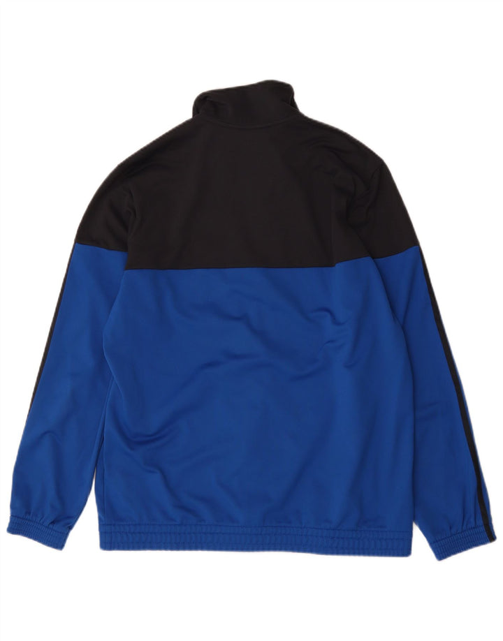 Adidas Mens Tracksuit Top Jacket UK 42/44 Grande Azul Colorblock Poliéster