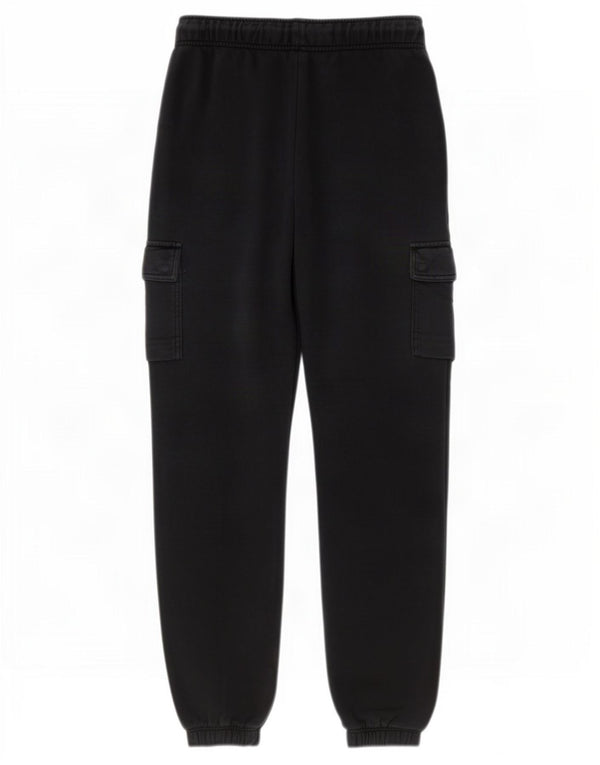 Nike Mens Cargo Calças de treino Joggers Pequeno Algodão Preto