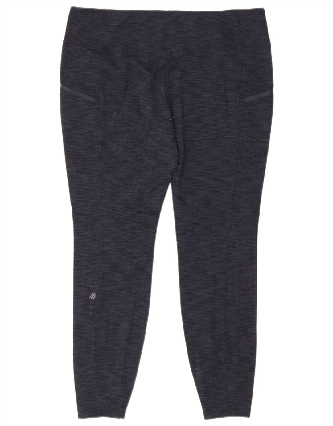 Leggings femininos Eddie Bauer UK 18 XL azul marinho manchado