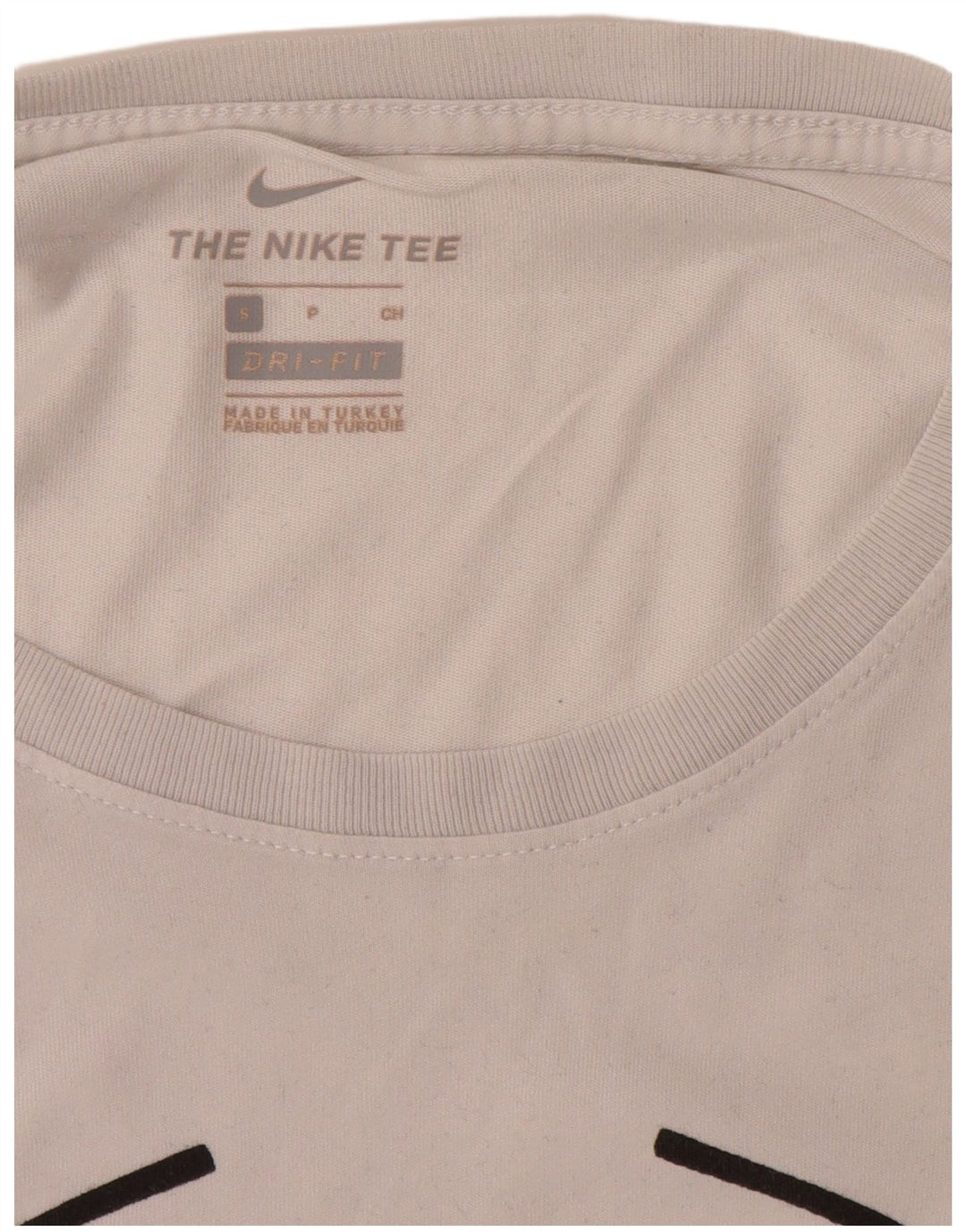 Camiseta Nike Masculina Dri Fit Graphic Top Pequeno Branco