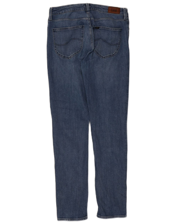 Lee Womens Elly Slim Jeans W30 L31 Azul Algodão