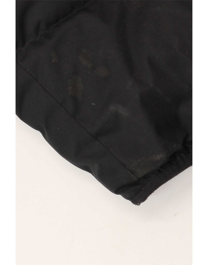 Jaqueta acolchoada masculina Adidas UK 42 XL poliéster preto
