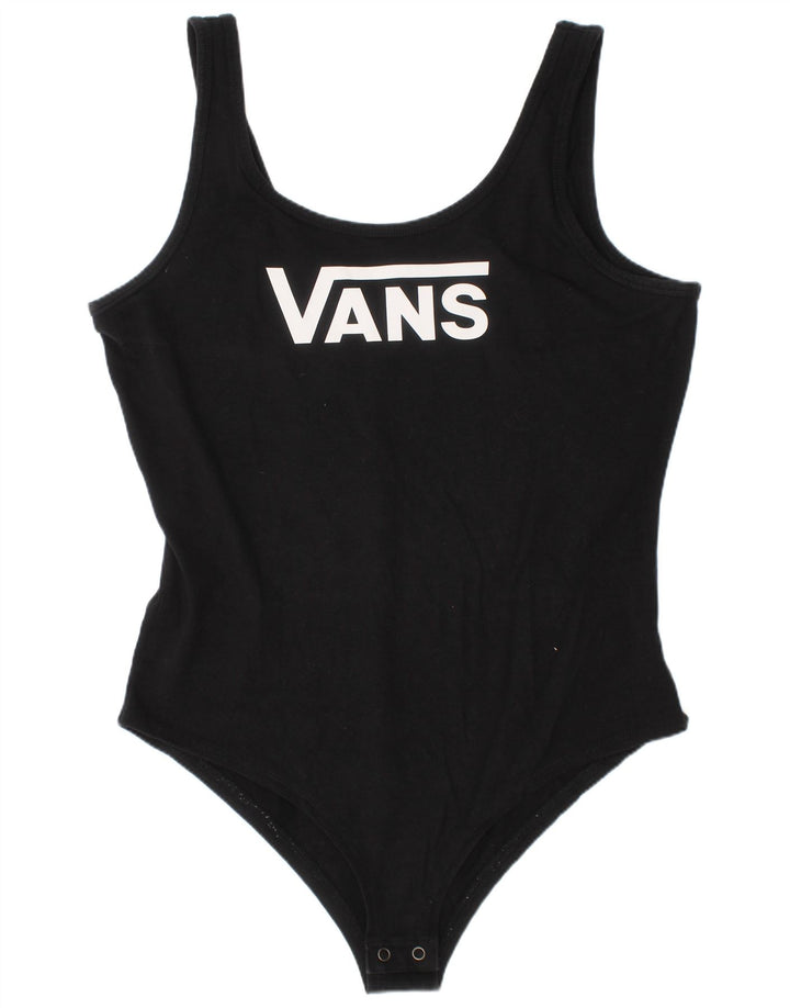 Vans Womens Graphic Swimwear Médio Algodão Preto