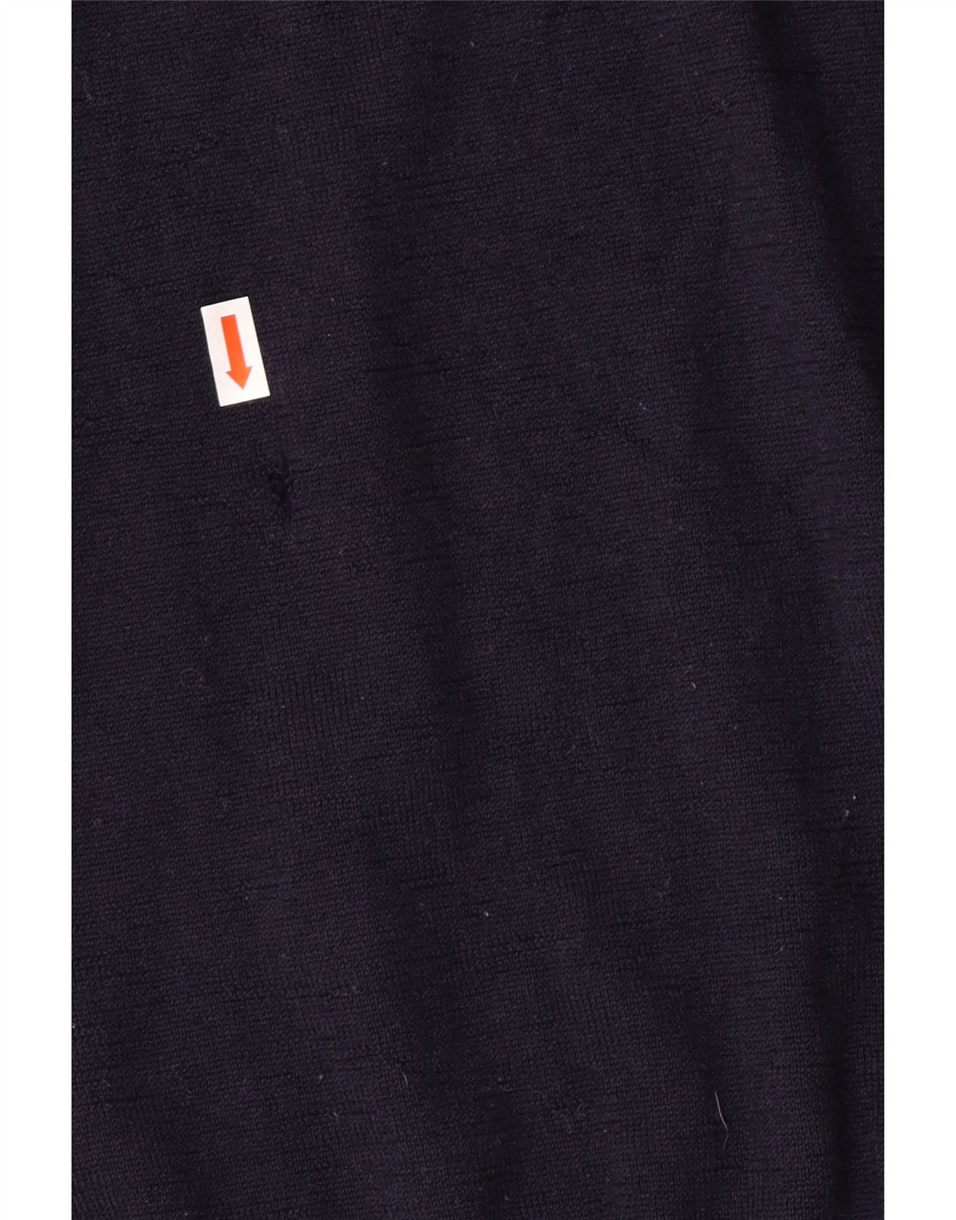 Suéter masculino Lacoste com gola redonda tamanho 4 médio azul marinho lã virgem
