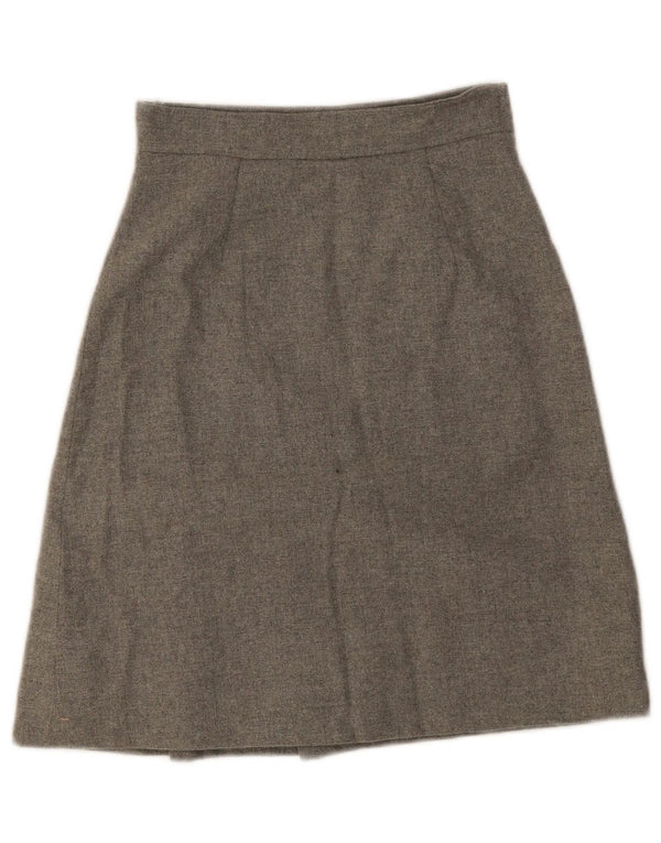 Saia vintage feminina linha A W24 XS cinza
