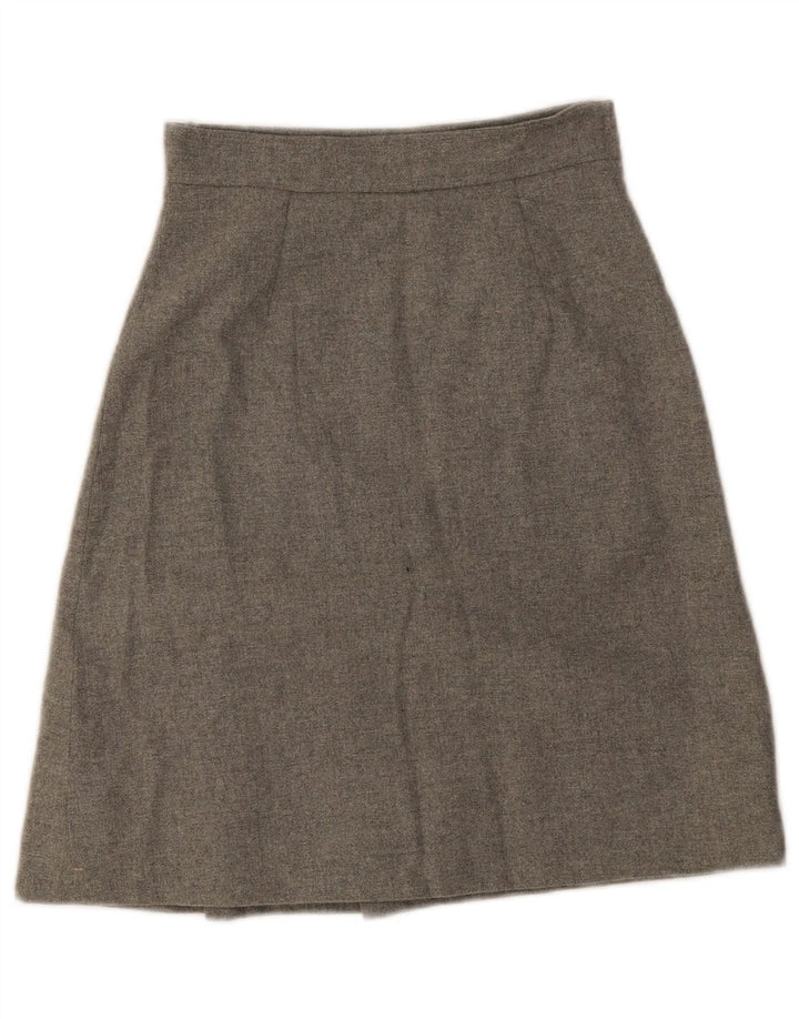 Saia vintage feminina linha A W24 XS cinza