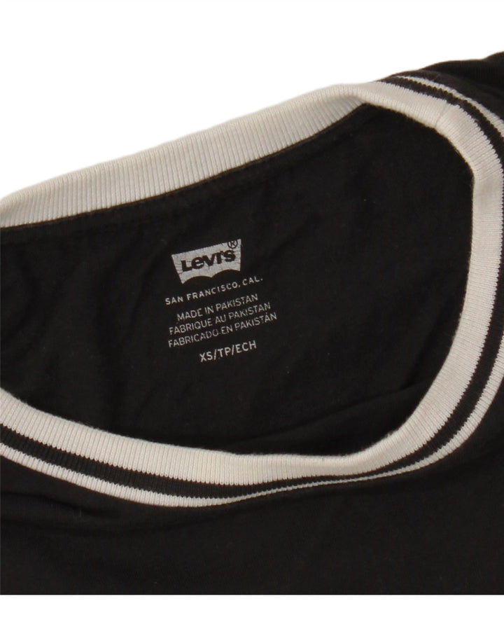 Camiseta feminina LEVI'S UK 6 XS preta