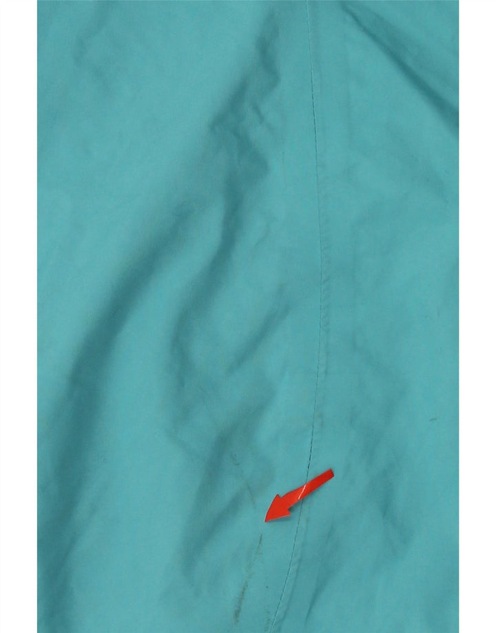 Adidas Womens Clima Proof Hooded Raincoat UK 16 Grande Azul Poliéster