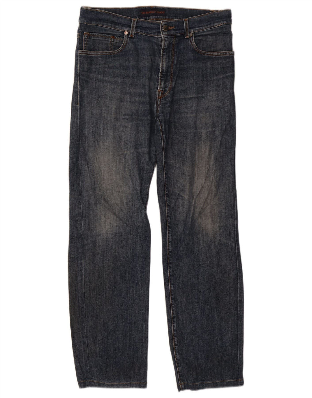Jeans retos masculinos Trussardi W32 L28 azul