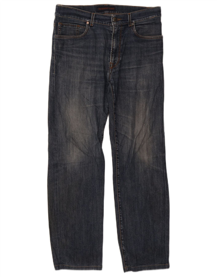 Jeans retos masculinos Trussardi W32 L28 azul