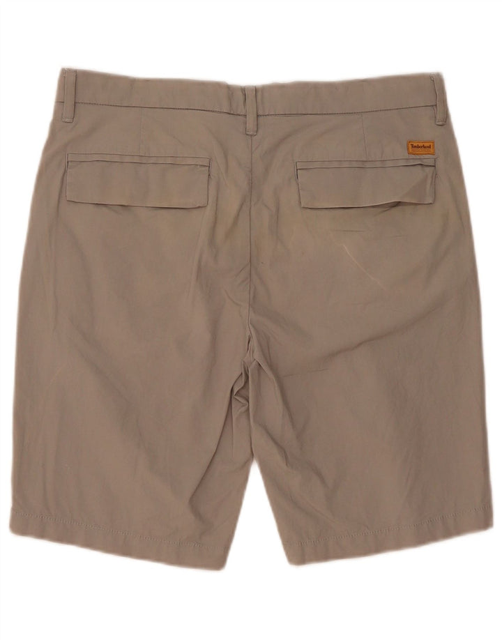 Shorts Chino masculino TIMBERLAND W33 algodão cinza médio