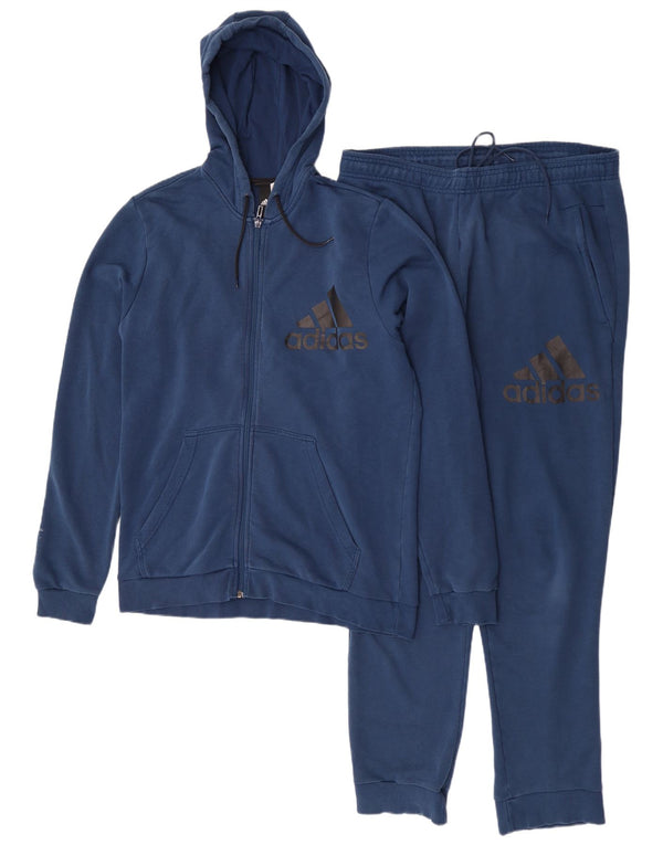 Adidas Mens Graphic Treino Completo Grande Azul