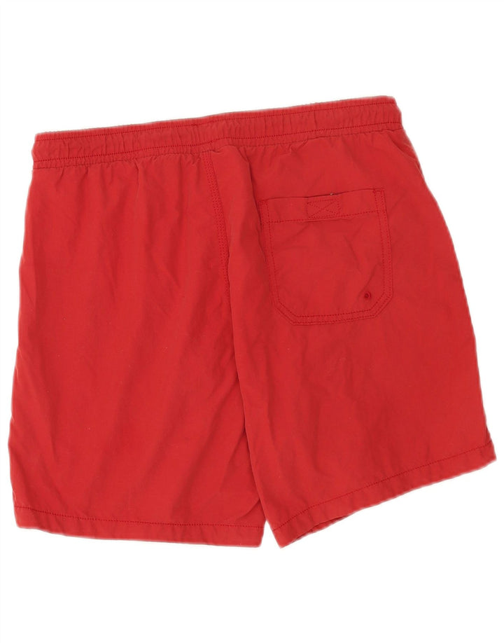 Shorts de natação masculino Napapijri Geographic médio vermelho poliamida