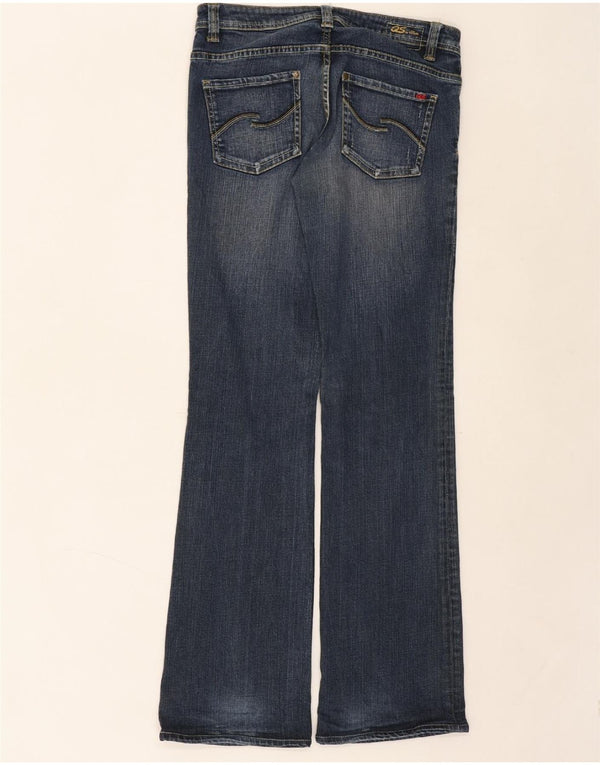 S.OLIVER Jeans Bootcut Feminino W36 L34 Azul Algodão