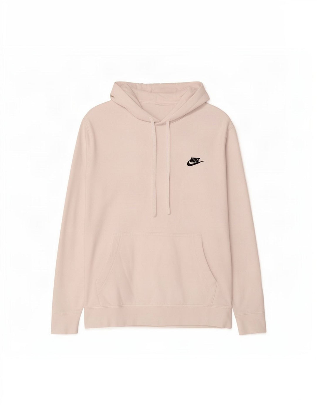 Nike Mens Hoodie Jumper Grande Algodão Branco
