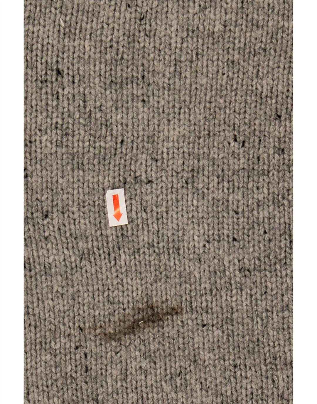 Suéter masculino NAUTICA com gola redonda XL cinza manchado acrílico