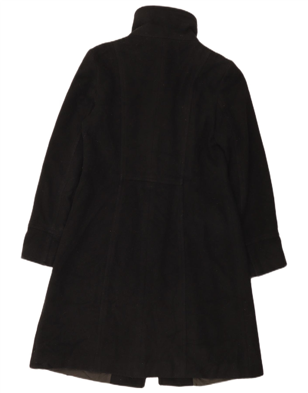 Sobretudo feminino Zara UK 12 lã preta média