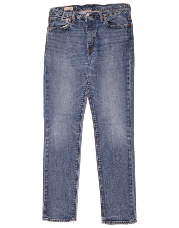 Levi's Masculino 511 Slim Jeans W33 L34 Azul Algodão