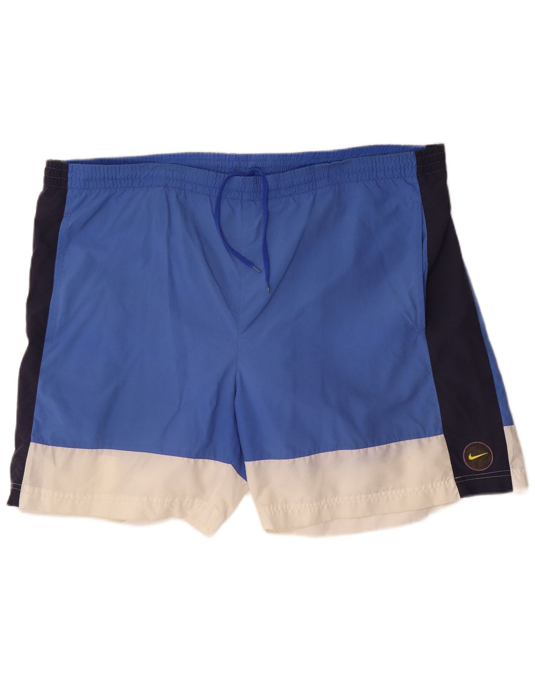 Shorts esportivos masculinos Nike 2XL azul colorblock nylon