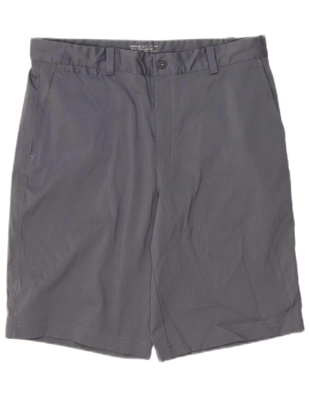 Shorts Nike Masculino Dri Fit Chino W32 Cinza Médio Poliéster