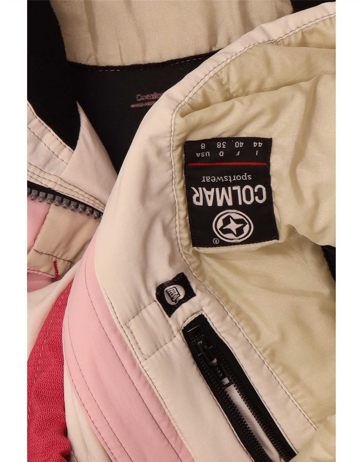 Jaqueta de esqui feminina Colmar Loose Fit IT 44 Medium Pink Colourblock
