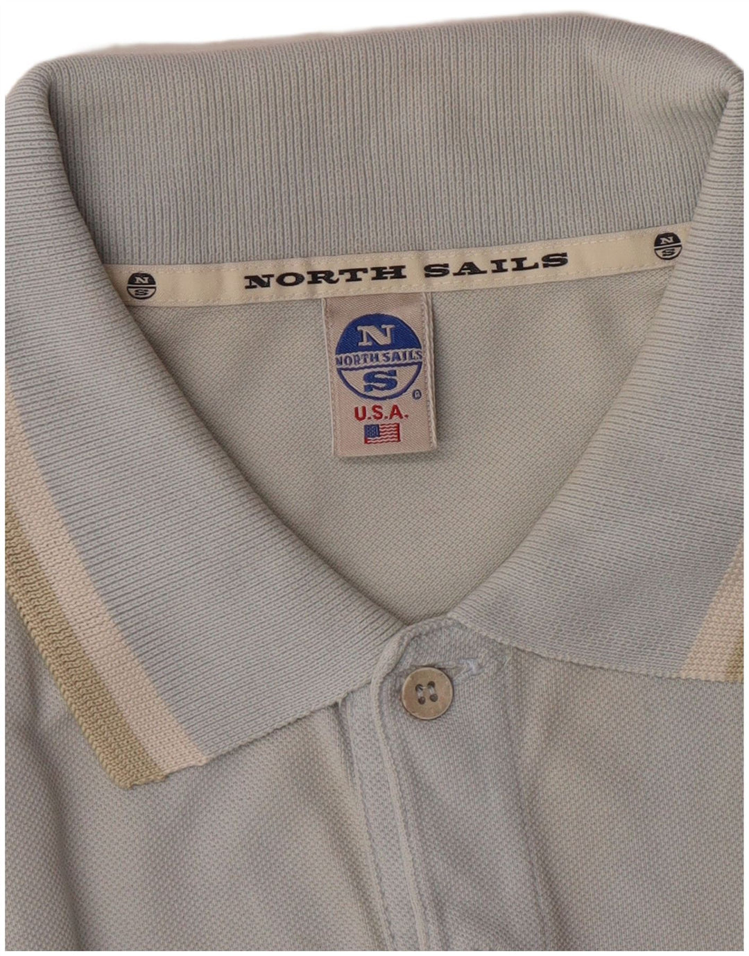 Camisa polo masculina North Sails XL azul algodão