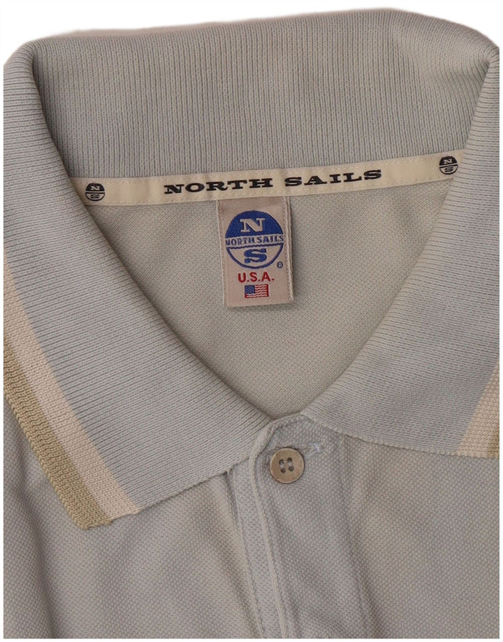 Camisa polo masculina North Sails XL azul algodão