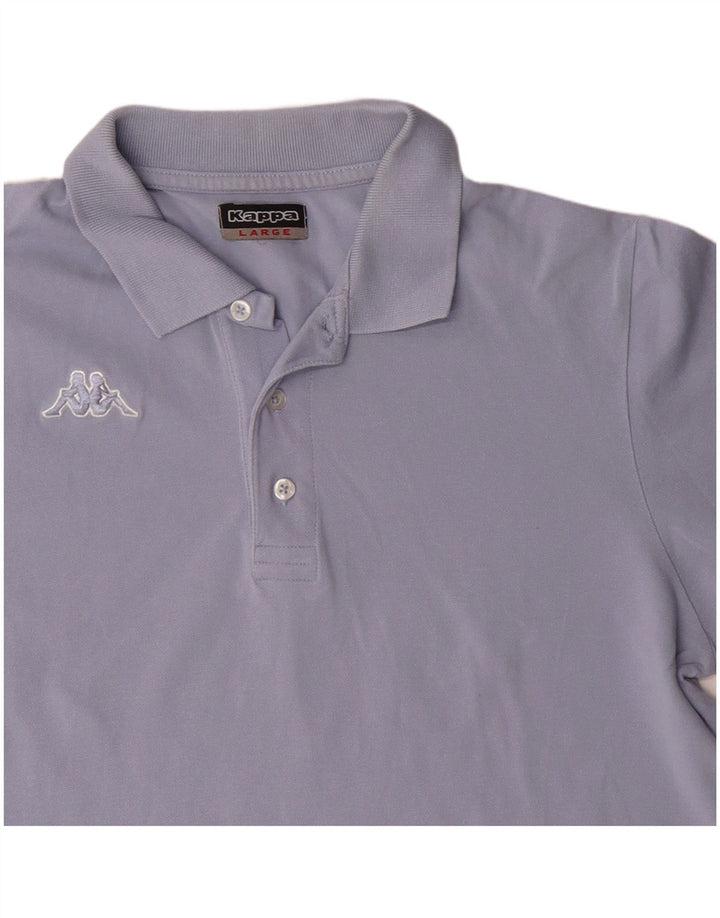 Camisa polo masculina KAPPA grande algodão roxo