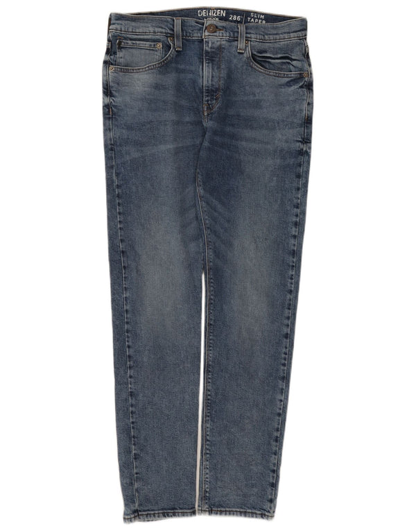 Calça jeans masculina Levi's Denizen Slim Tapered W32 L32 azul algodão