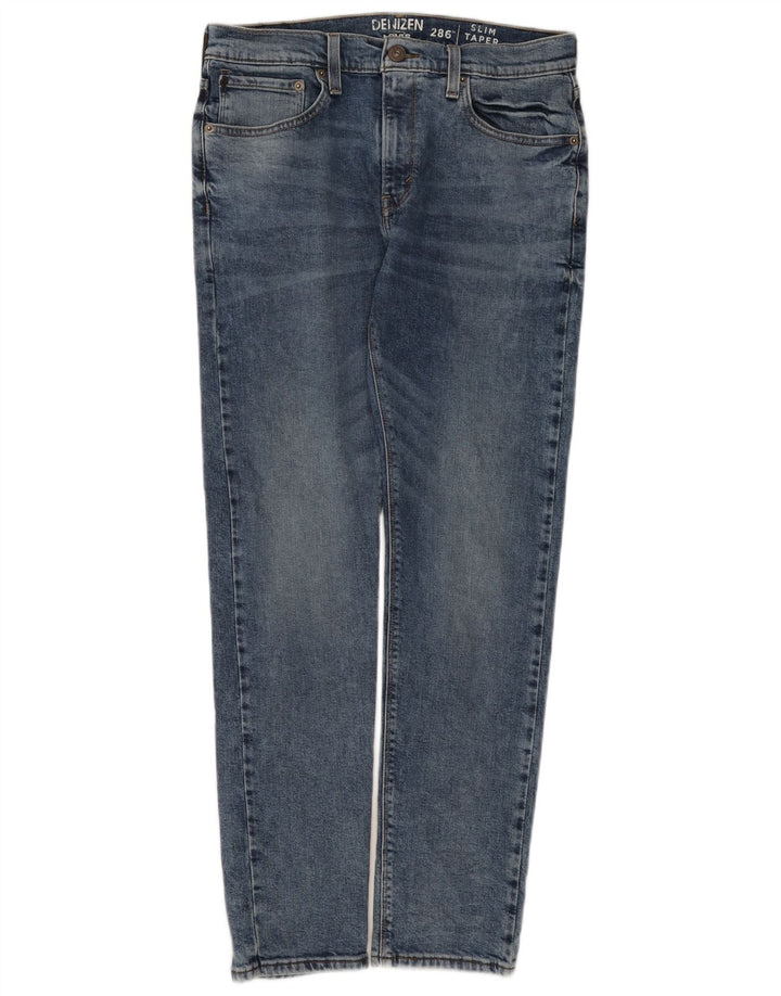 Calça jeans masculina Levi's Denizen Slim Tapered W32 L32 azul algodão