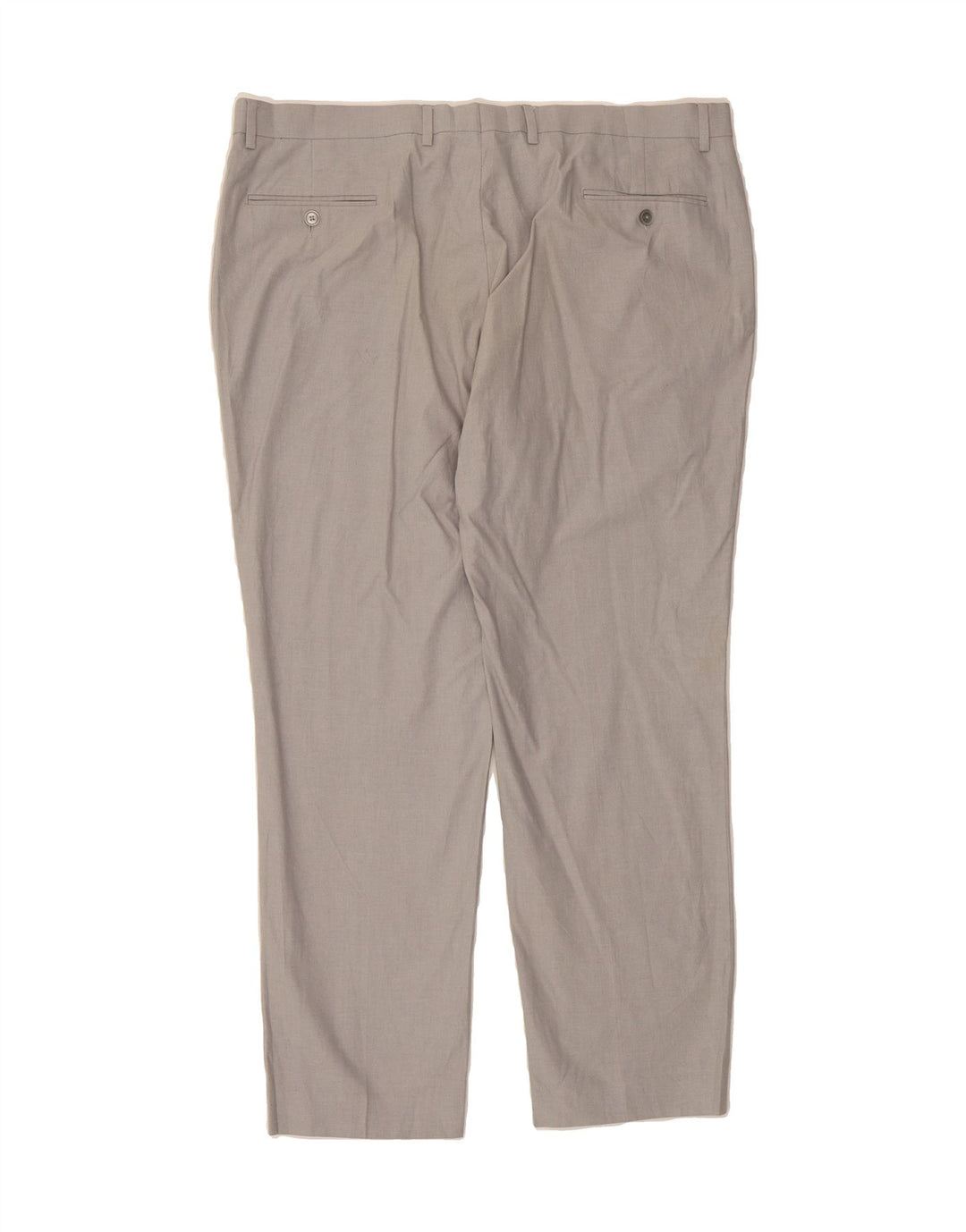 TOMMY HILFIGER Mens Straight Suit Trousers W42 L30 Grey Cotton Vintage Tommy Hilfiger and Second-Hand Tommy Hilfiger from Messina Hembry 