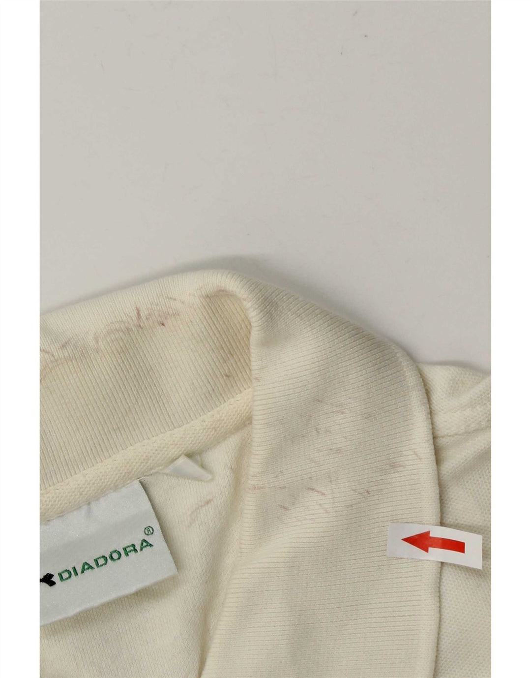 Diadora Mens Loose Fit Polo Shirt IT 50 Médio Bege