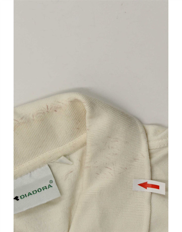 Diadora Mens Loose Fit Polo Shirt IT 50 Médio Bege