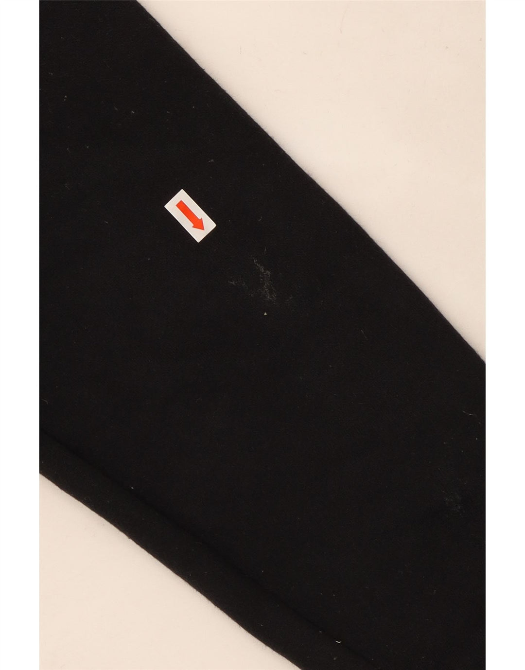 Suéter Ellesse masculino com capuz gráfico pequeno algodão preto