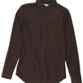 Calvin Klein Jeans Masculino Camisa Extra Slim Fit Pequeno Algodão Preto