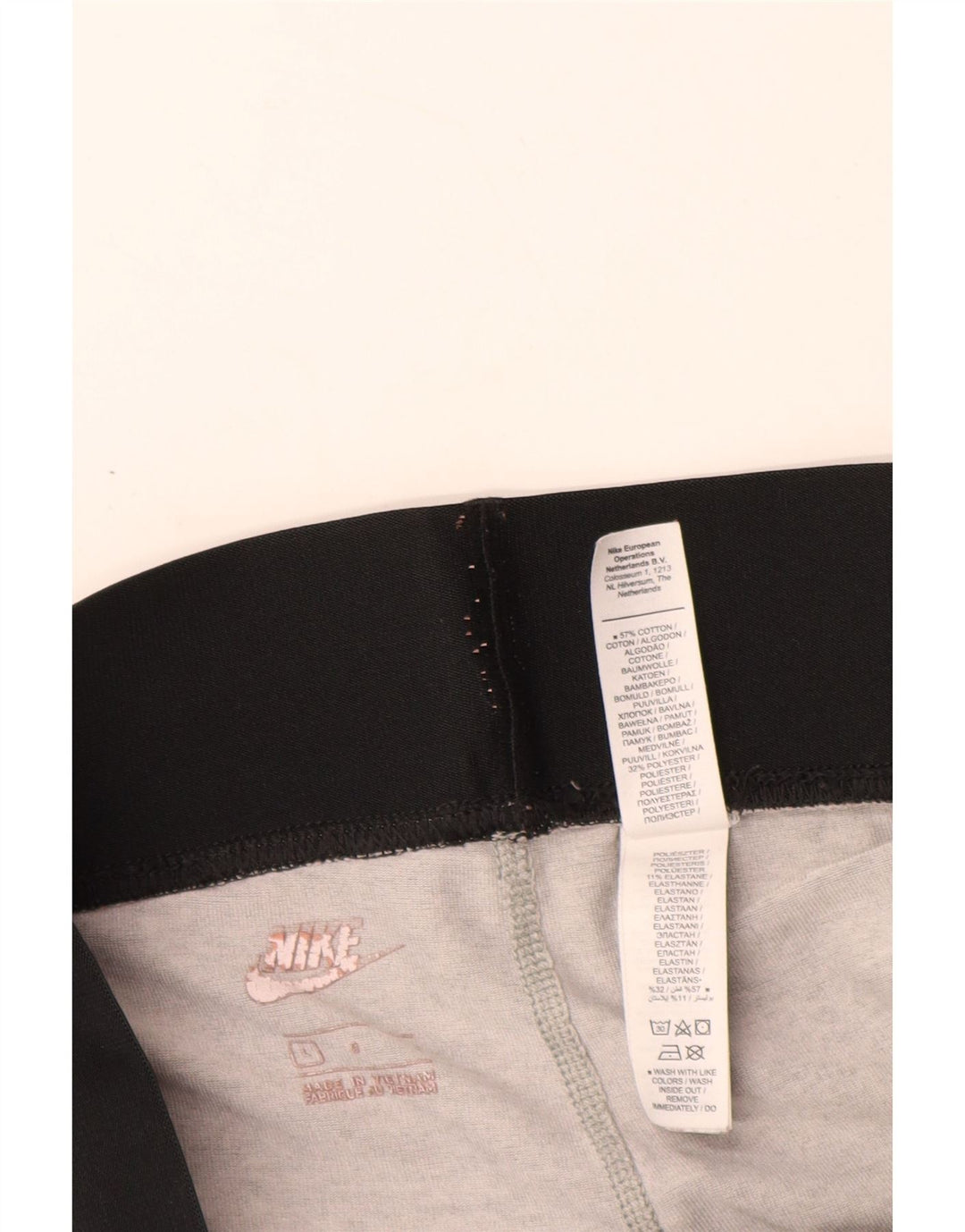 Leggings femininas Nike Graphic UK 16 grande algodão cinza