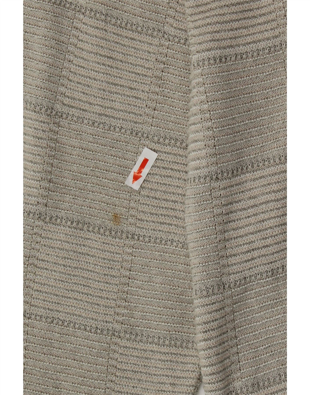 Suéter cardigã masculino Demiro IT 54 XL algodão geométrico cinza