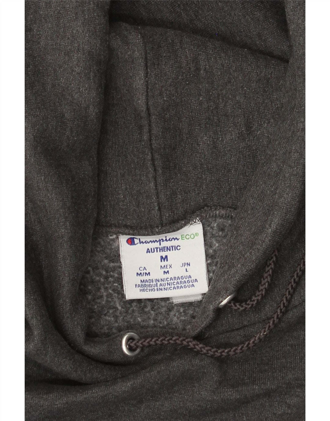 Jumper com capuz gráfico Champion masculino Tufts University cinza médio
